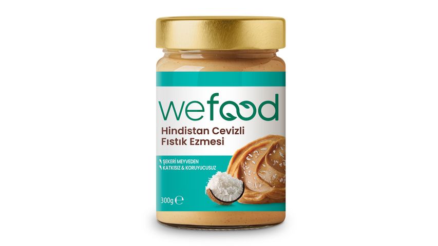 Wefood Hindistan Cevizli Fıstık Ezmesi 300 g