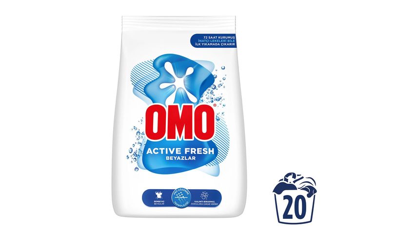 Omo Active Fresh Beyazlar 3 kg