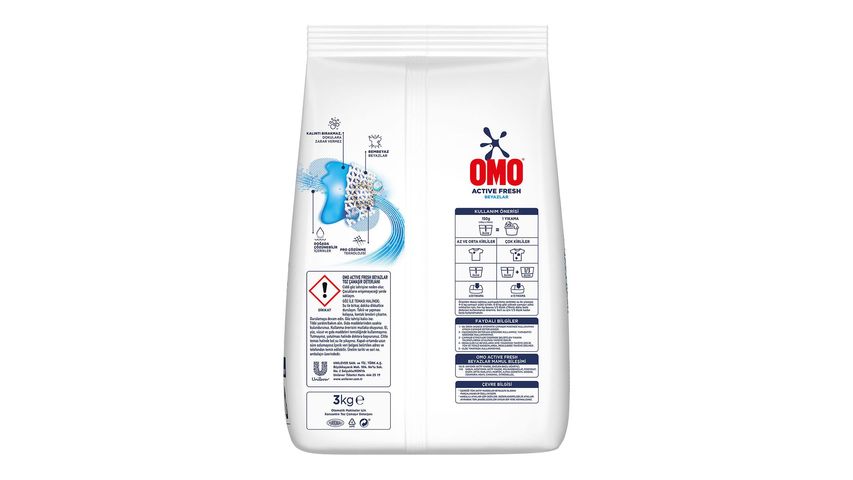 Omo Active Fresh Beyazlar 3 kg