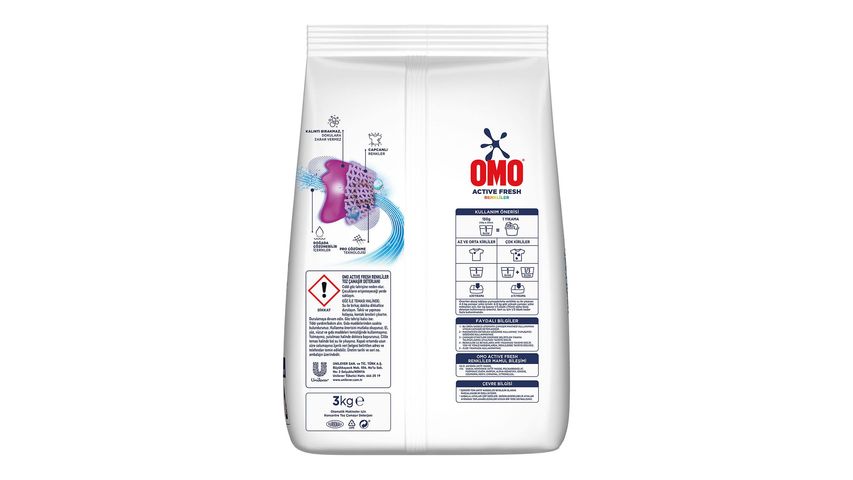 Omo Active Fresh Colors 3 kg