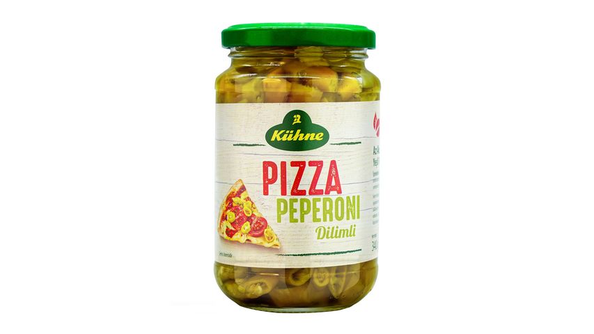 Kühne Pizza Pepperoni Biberi Turşusu 340 g