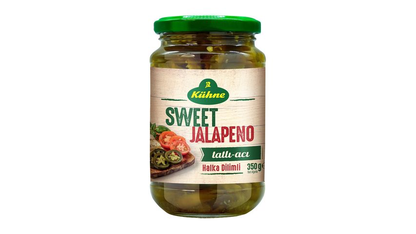 Kühne Sweet Jalapeno Biberi Turşusu 350 g