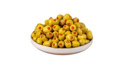 Yöre Biber Dolgulu Salamura Yeşil Zeytin 3XL 500 g