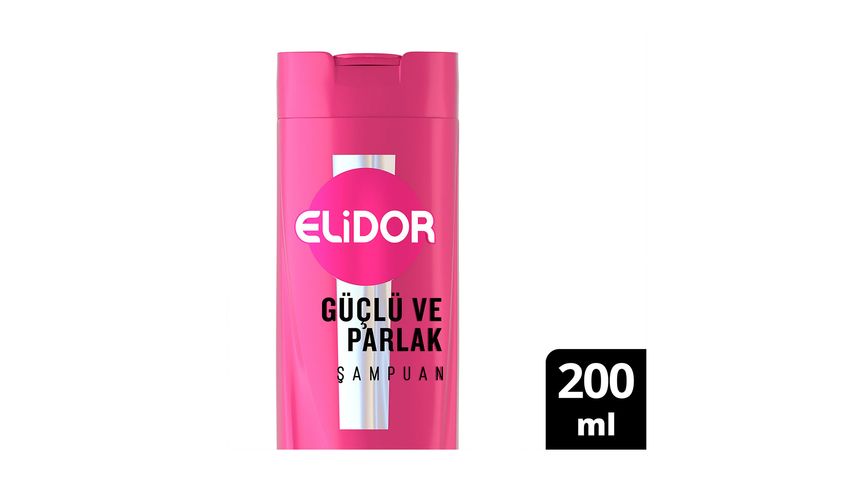 Elidor Strong & Shiny Hair Care Shampoo 200 ml