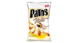 Patos Rolls Honey & Mustard Flavored Extra Large Chips 135 g