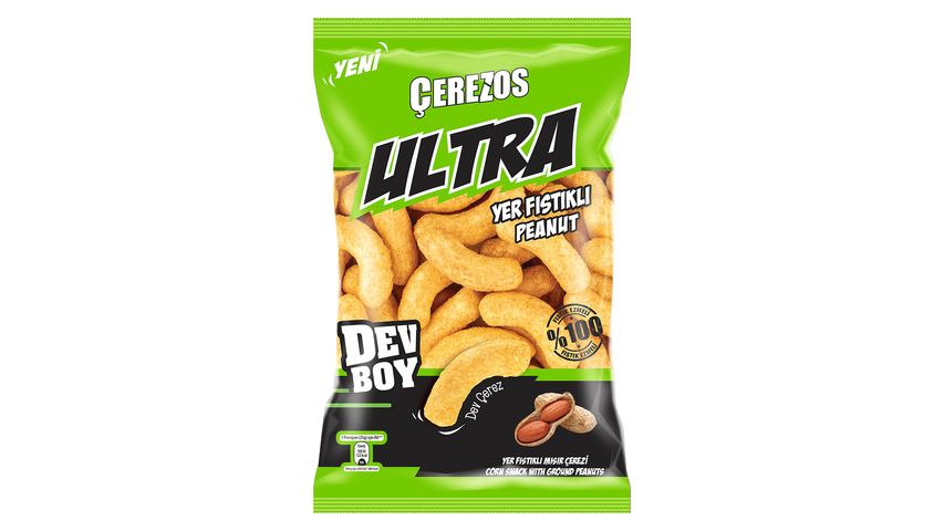 Çerezos Yer Fıstıklı Dev Boy Mısır Cips 150 g