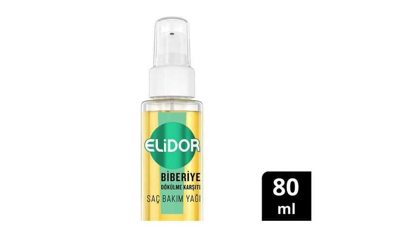 Elidor Biberiye Dökülme Karşıtı Saç Bakım Yağı 80 ml