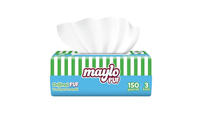 Maylo Puf Mendil 150 Adet - 3 Katlı
