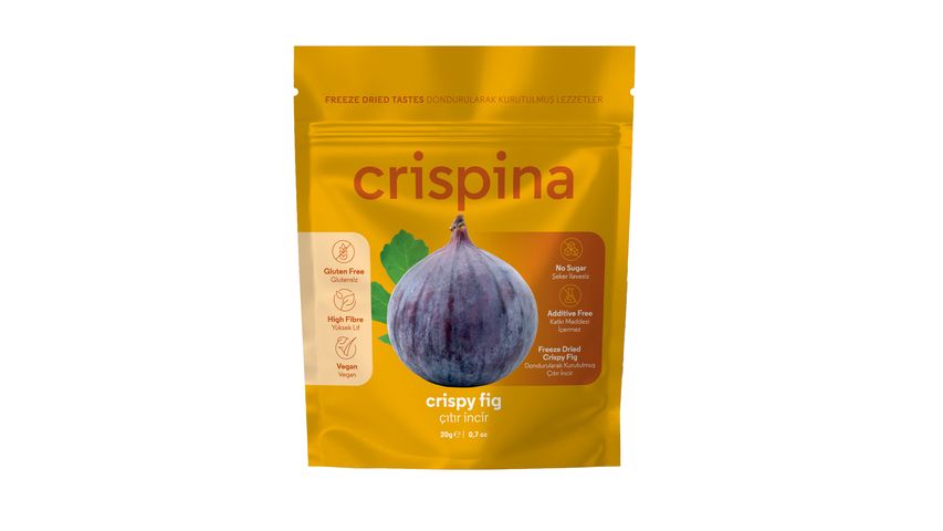 Crispina Kurutulmuş Çıtır İncir Dilimleri 20 g