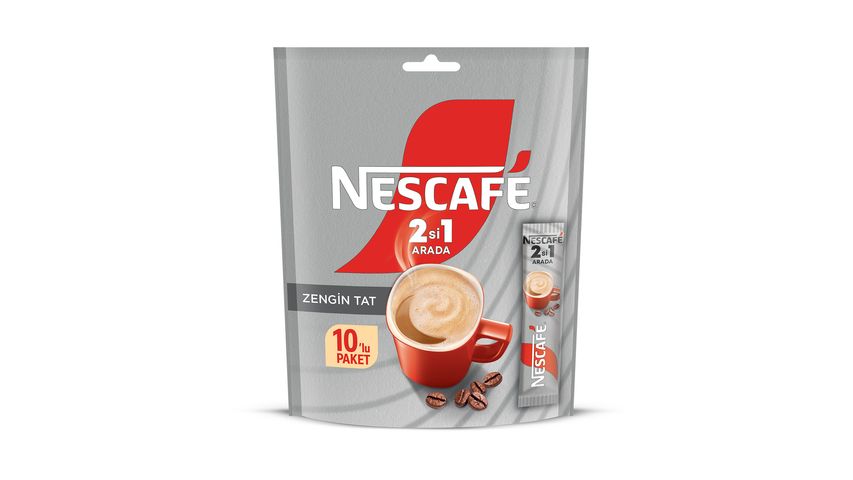Nescafe 2si1 Arada Çözünebilir Kahve 10 x 10 g