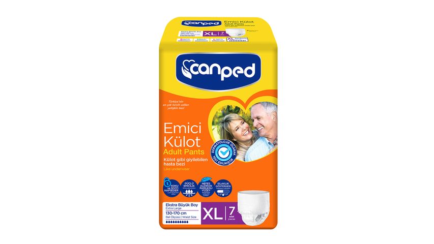 Canped Emici Külot Extra Large 7’li