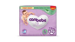 Canbebe Baby Diapers Value Pack Maxi 52 pcs