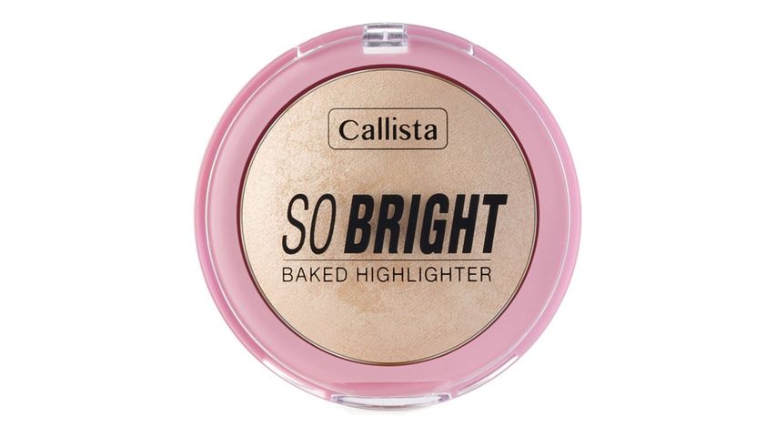 Callista So Bright Baked Highlighter Illuminator 01 Snowy Glowy Light