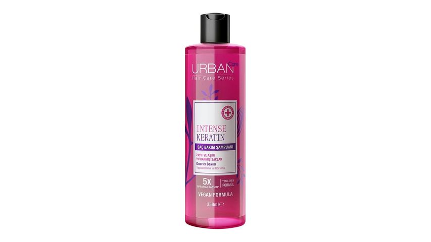 Urban Care Intense Keratin Yoğun Hasar Onarıcı Saç Bakım Şampuanı 350 ml