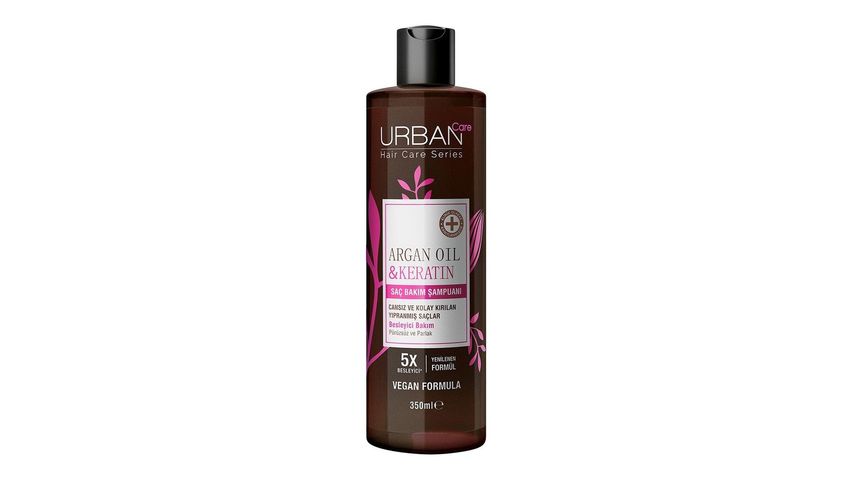 Urban Care Argan Oil & Keratin Besleyici & Kırılma Karşıtı Saç Bakım Şampuanı 350 ml