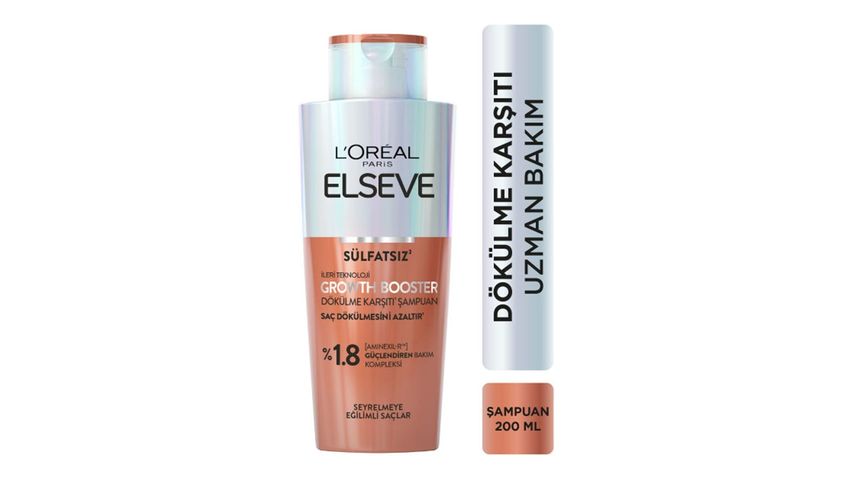 Elseve Growth Booster Dökülme Karşıtı Saç Bakım Şampuanı 200 ml