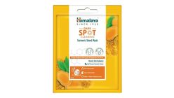 Himalaya Leke Karşıtı Zerdeçal Özlü Kağıt Maske Niacinamide & Glikolik Asit & Hyaluronik Asit 30 g