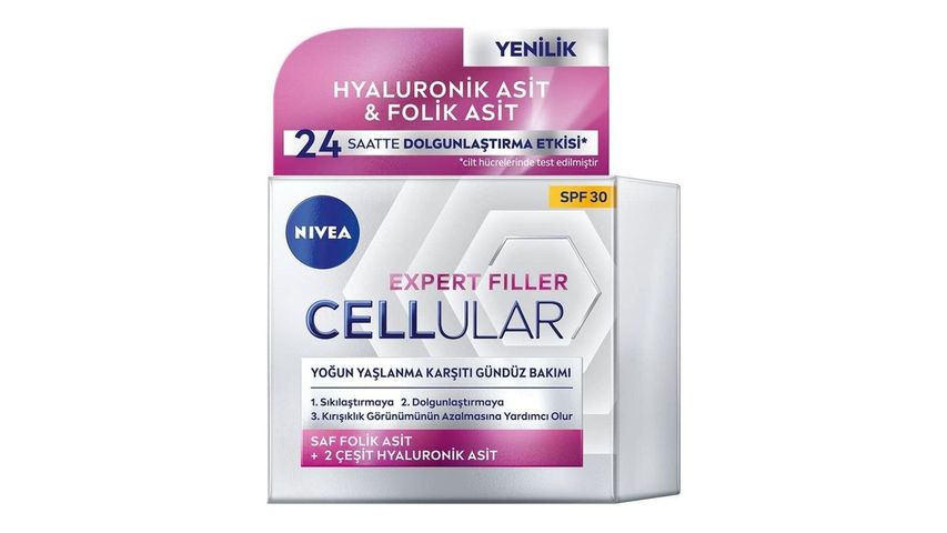Nivea Expert Filler Yoğun Yaşlanma Karşıtı Gündüz Bakım Kremi 50 ml