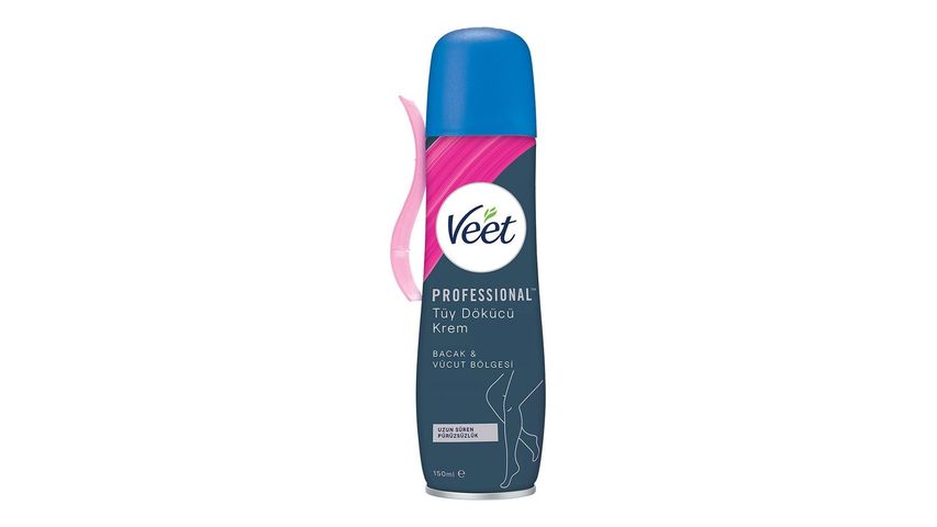 Veet Professional Hassas Ciltler İçin Tüy Dökücü Sprey 150 ml