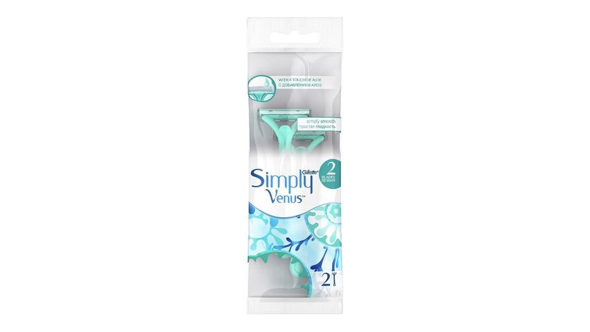 Gillette Simply Venus 2 Disposable Women's Razor 2 Pieces