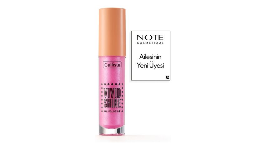 Callista Vivid Shine Lipgloss Nemlendiricili Dudak Parlatıcısı 108 Pink Utopia - Pembe