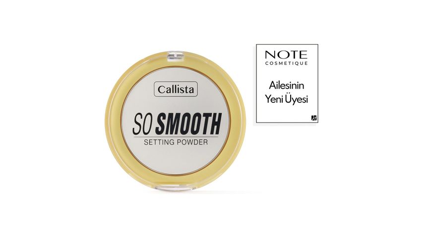 Callista So Smooth Setting Powder Makyaj Sabitleyici Transparan Pudra 01 Bake Me Up