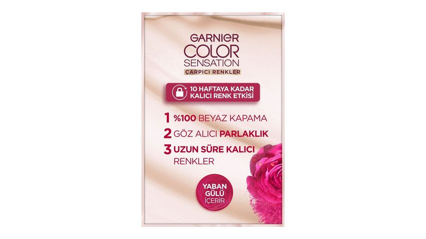 Garnier Striking Colors Extra Intense Black Hair Dye 1.0