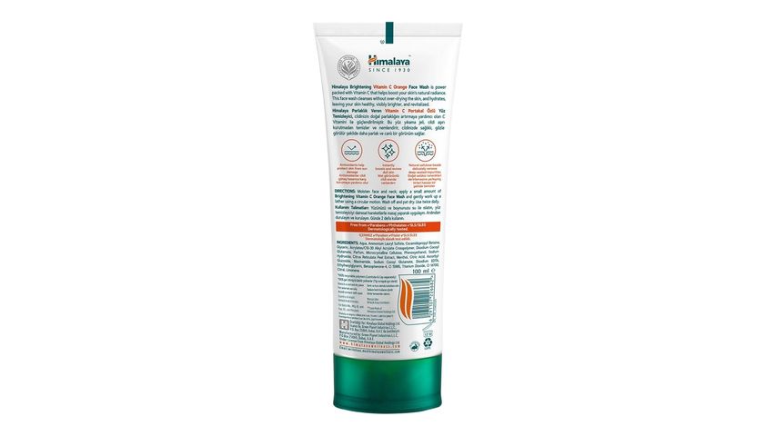 Himalaya Vitamin C Parlaklık Veren Portakal Özlü Yüz Temizleyici 100 ml