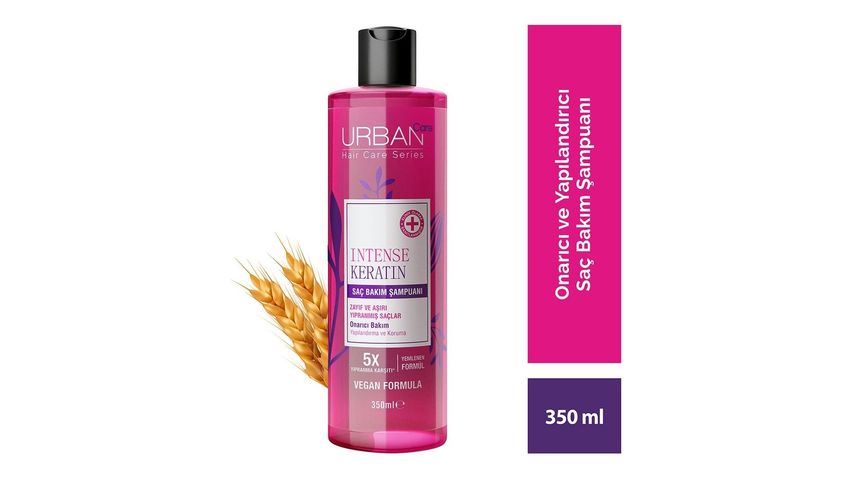 Urban Care Intense Keratin Yoğun Hasar Onarıcı Saç Bakım Şampuanı 350 ml