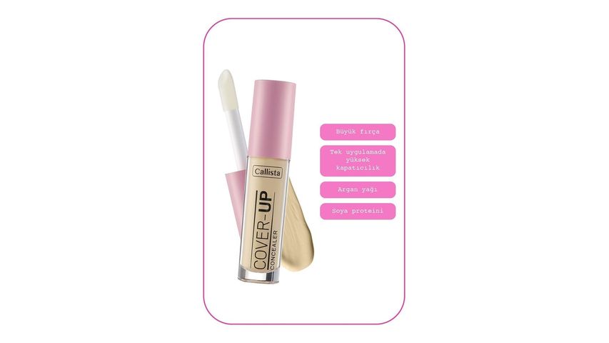 Callista Cover Up Concealer Under Eye 03 Medium
