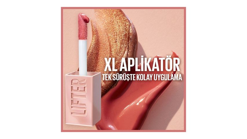 Maybelline New York Lifter Gloss Nemlendirici Dudak Parlatıcısı 009 Topaz