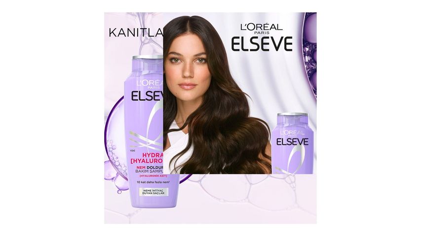 Elseve Hydra Hyaluronic Nem Dolduran Şampuan 300 ml