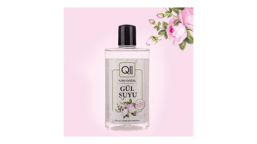 QI Women % 100 Doğal Gül Suyu 200 ml