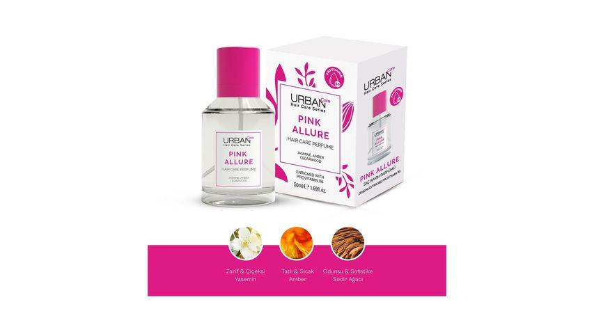 Urban Care Pink Allure Saç Bakım Parfümü 50 ml
