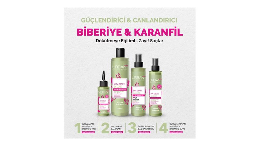 Urban Care Biberiye & Karanfil Suyu 150 ml