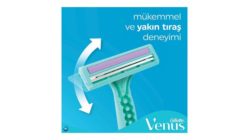 Gillette Simply Venus 2 Disposable Women's Razor 2 Pieces