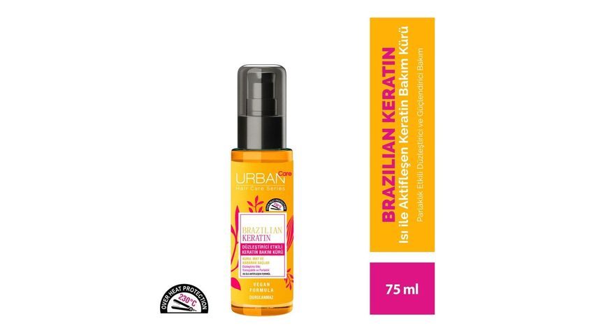 Urban Care Brazilian Keratin Yoğun Saç Bakım Serumu 75 ml