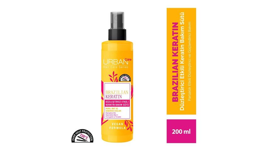 Urban Care Brazilian Keratin Saç Bakım Sütü 200 ml