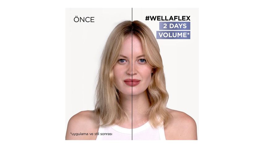 Wella Wellaflex 2 Gün Boyunca Hacim Veren Saç Spreyi Extra Strong Hold 75 ml