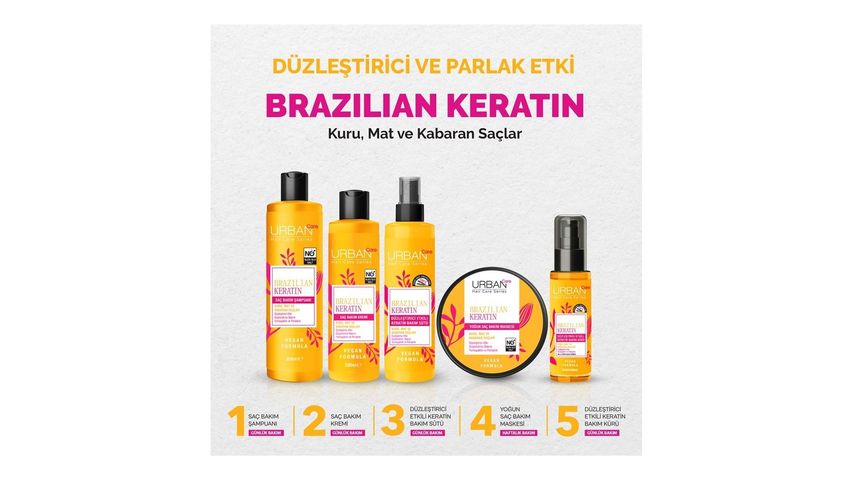 Urban Care Brazilian Keratin Saç Bakım Sütü 200 ml