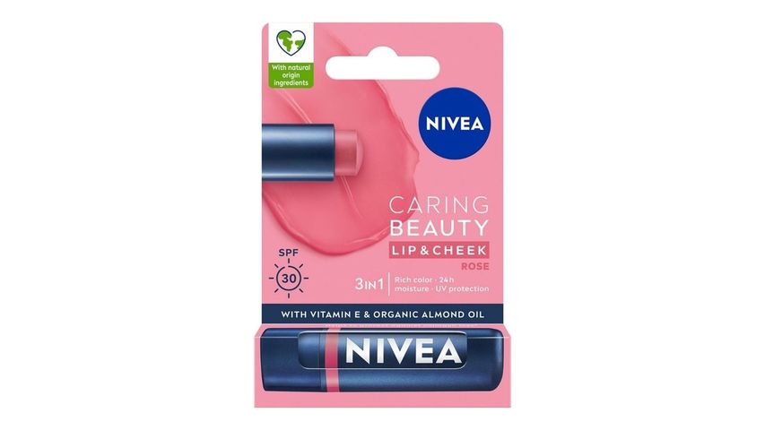 NIVEA Rose Nemlendirici Dudak Bakım Kremi 4.8 g