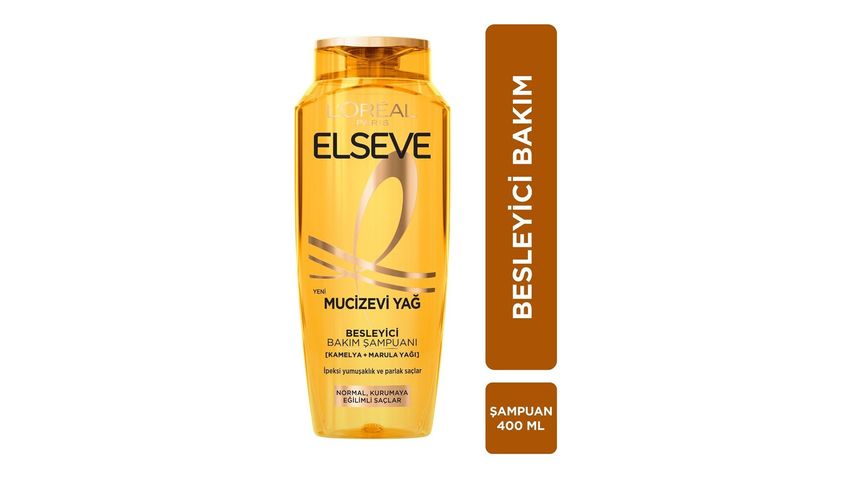 Elseve Mucizevi Yağ Besleyici Bakım Şampuanı 400 ml