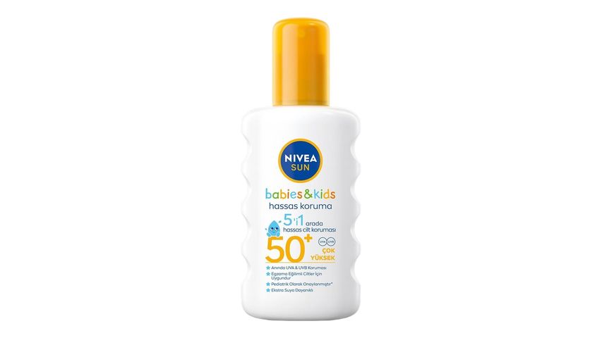 Nivea Sun SPF50 Protection & Play Sensitive Children's Sun Spray 200 ml