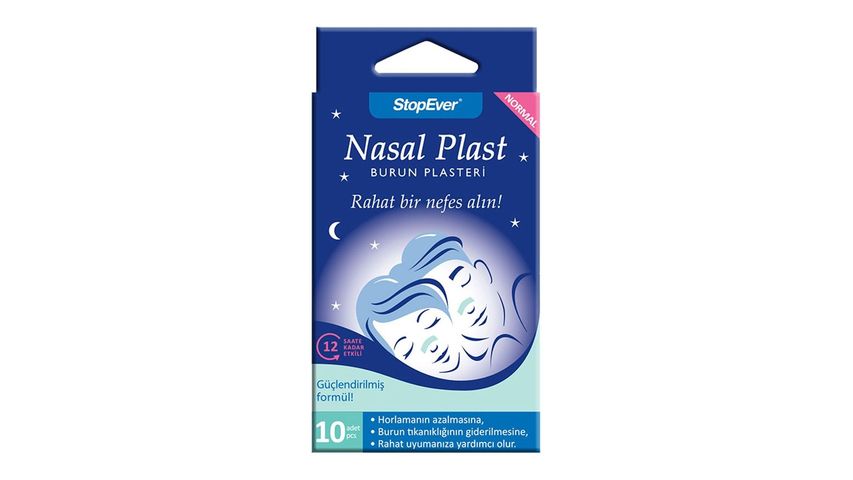 StopEver Nasal Plast Burun Bandı Normal Boy