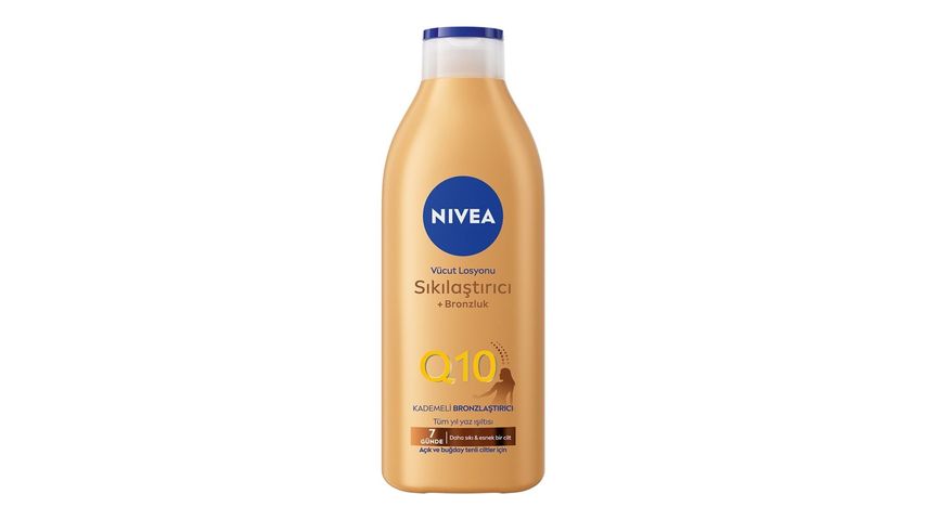 NIVEA Q10 Sıkılaştırıcı & Bronzlaştırıcı Vücut Losyonu 400 ml