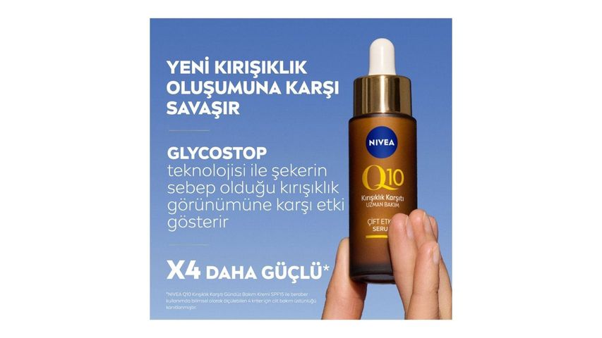 Nivea Q10 Kırışıklık Karşıtı Çift Etkili Serum 30 ml