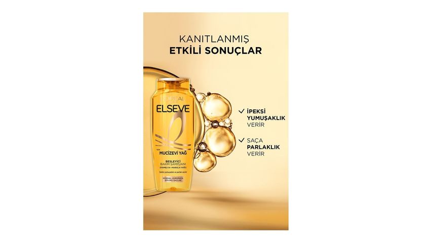 Elseve Mucizevi Yağ Besleyici Bakım Şampuanı 400 ml