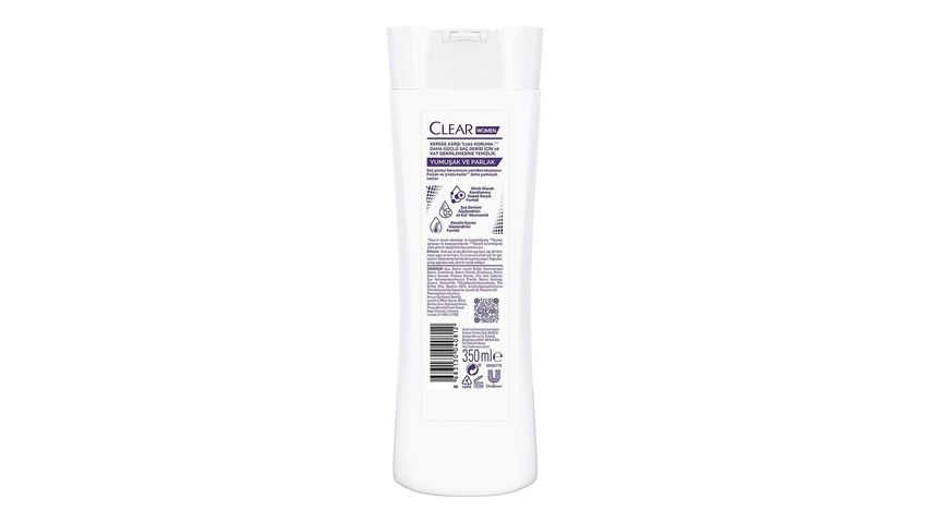Clear Women Şampuan Yumuşak Parlak 350 ml
