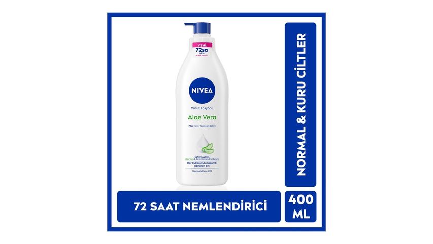 NIVEA Aloe Vera Moisturizing Body Lotion 400 ml
