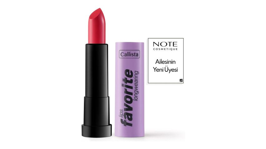 Callista Lips Favorite Longwearing Lipstick Ruj 305 Happy Mantra - Pembe